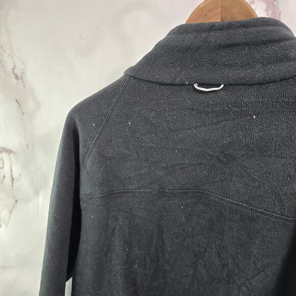 Columbia Jacket Mens XL Black Full Zip Fleece Interchange Sweater Mock Neck - Picture 6 of 11